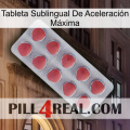 Tableta Sublingual De Aceleración Máxima 18